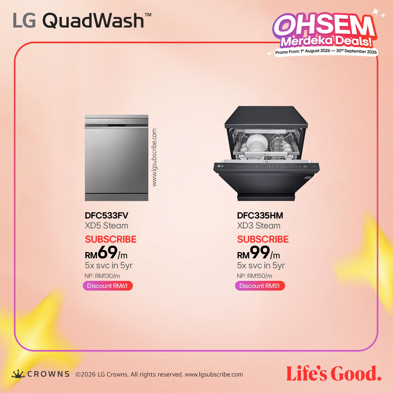 LG QuadWash - Dishwasher