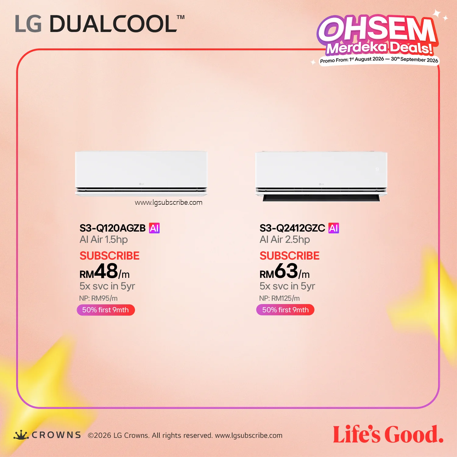 LG DUALCOOL - Air Conditioner