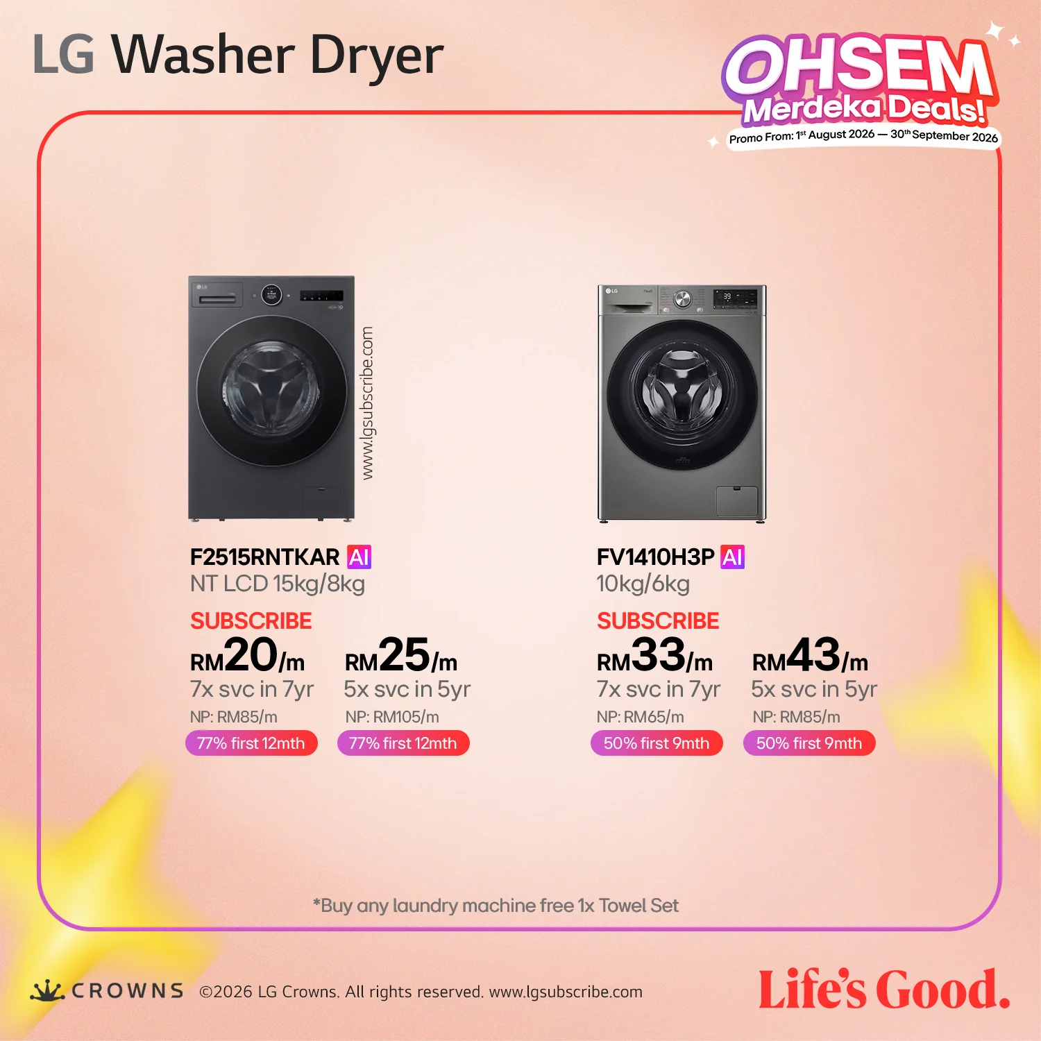 LG Washer Dryer