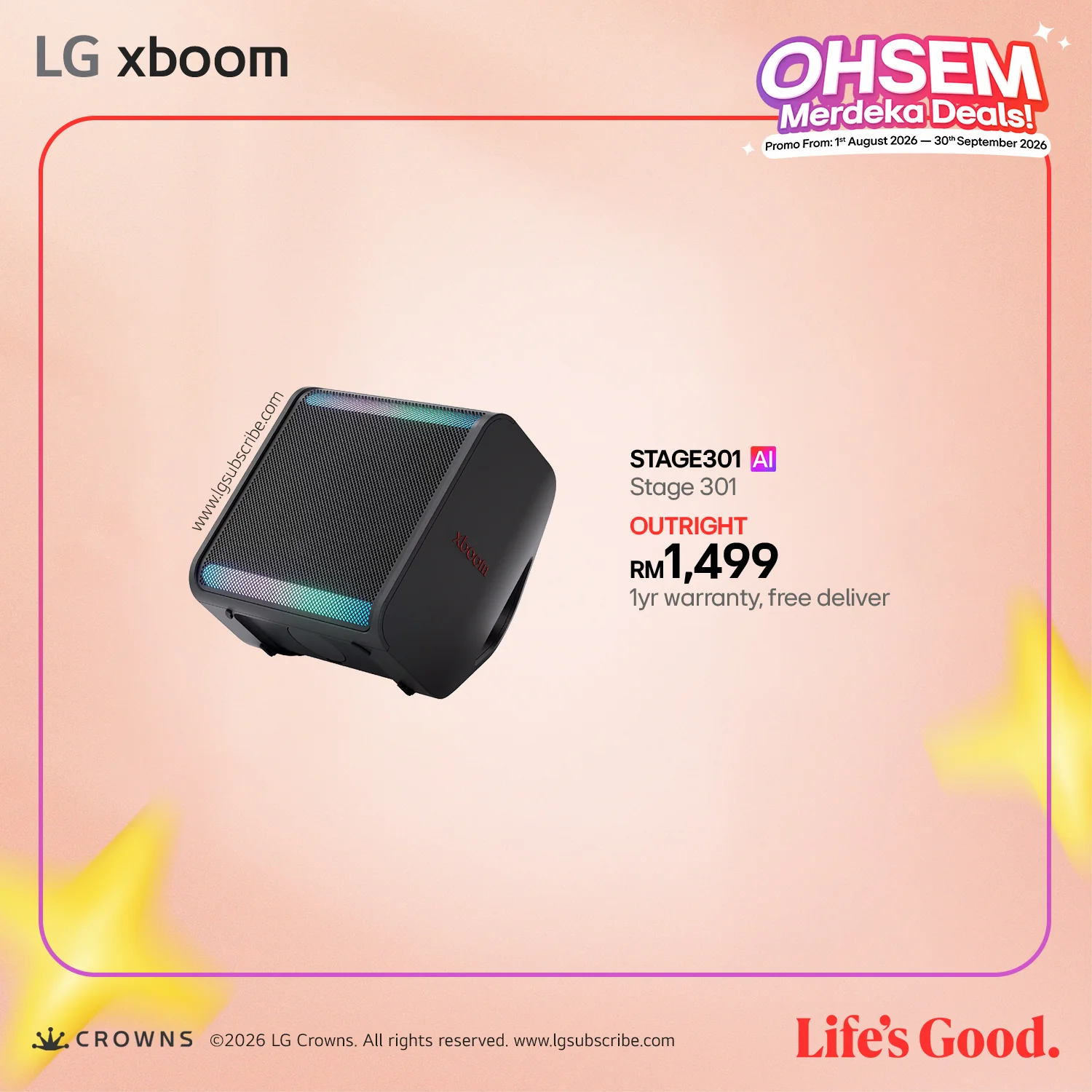 LG xboom - Speaker