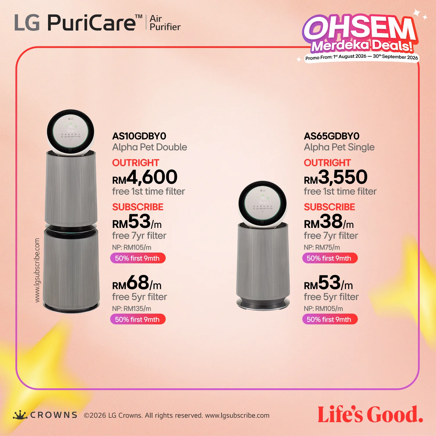 LG PuriCare Air Purifier