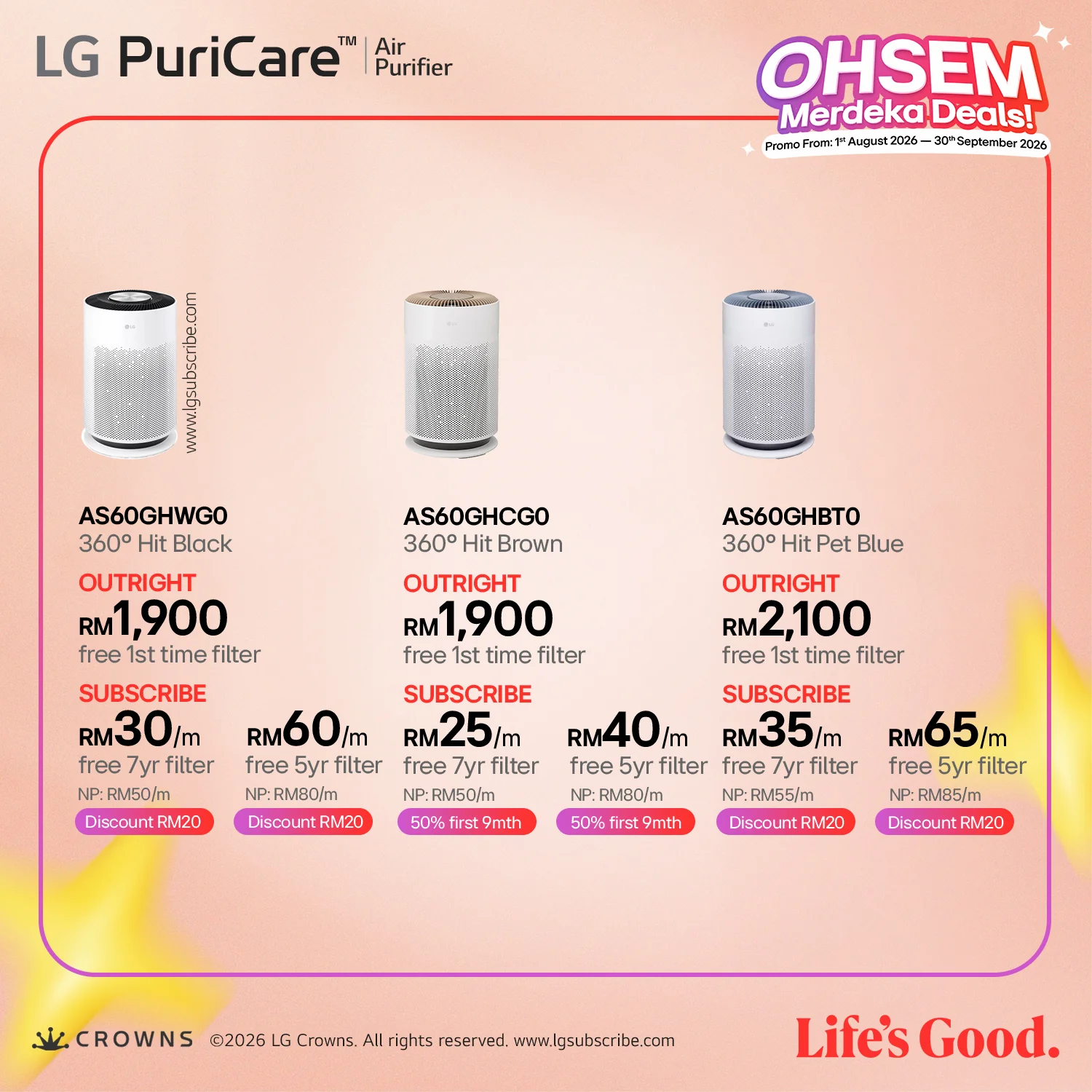 LG PuriCare Air Purifier