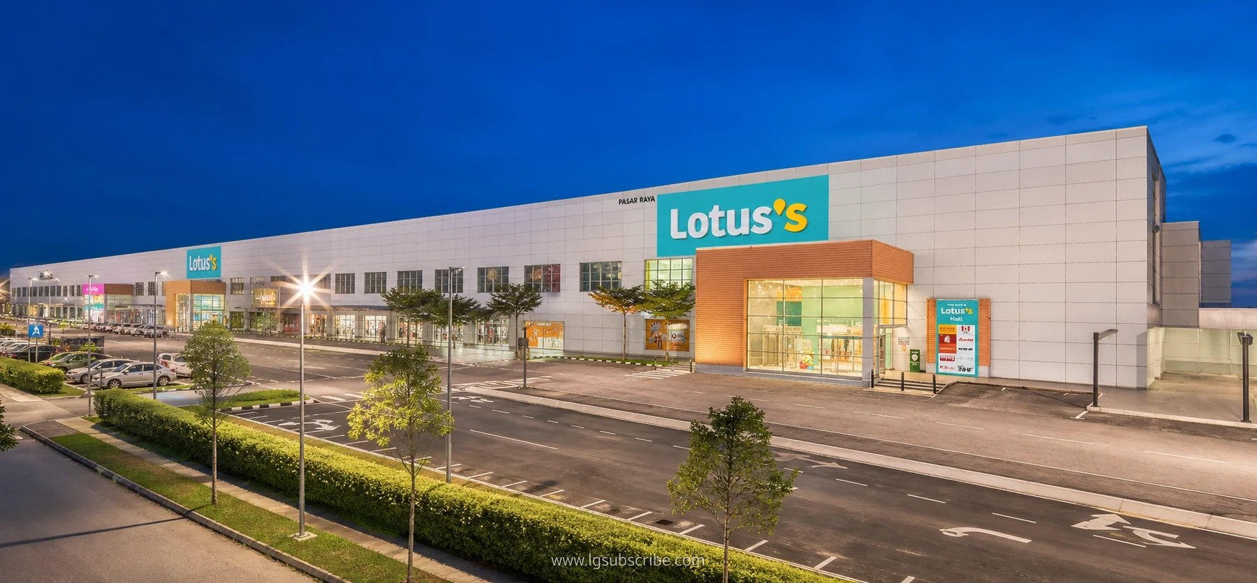 LG Subscribe Lotus's Ara Damansara cover
