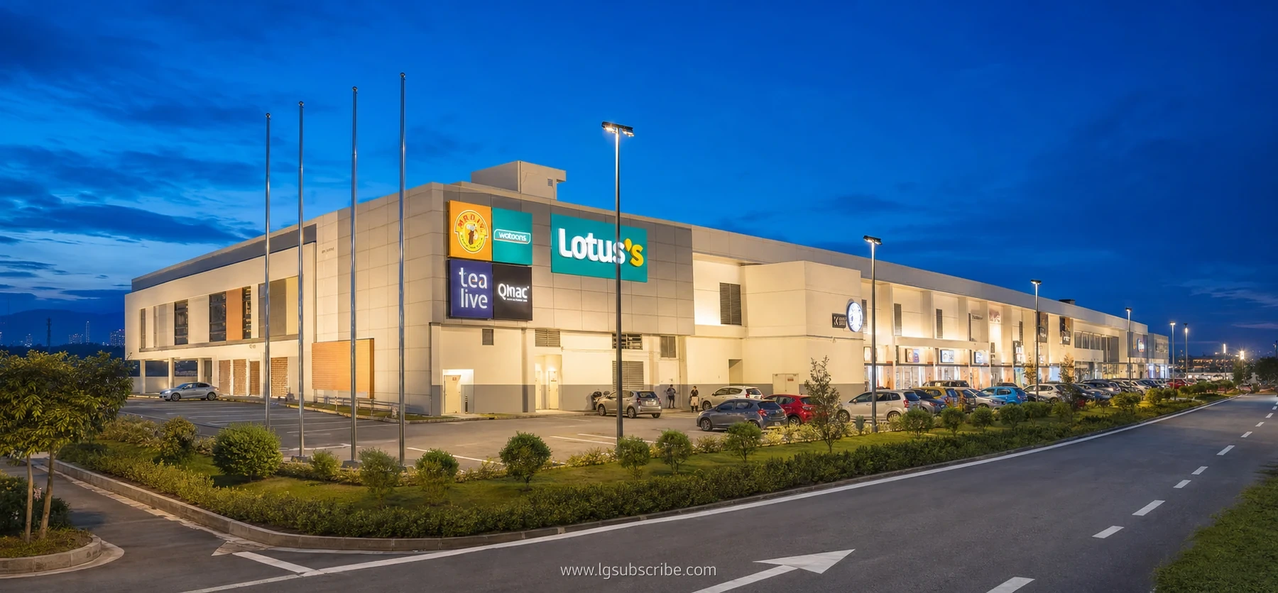 LG Subscribe Lotus's Bandar Bukit Puchong cover