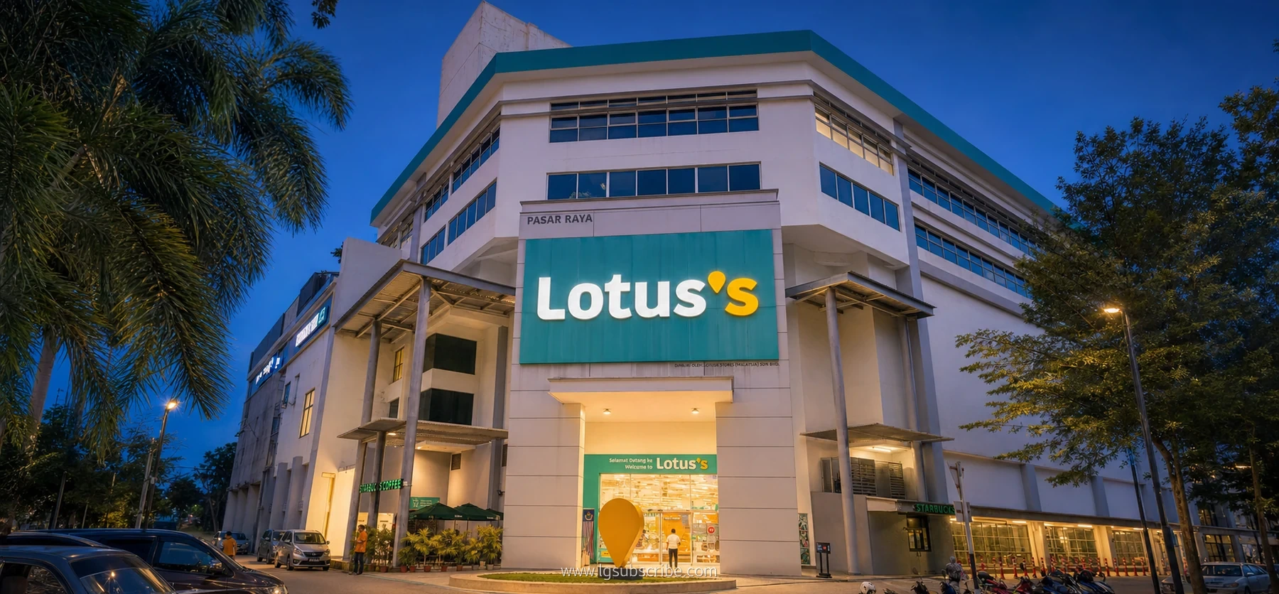 LG Subscribe Lotus's Kepong cover