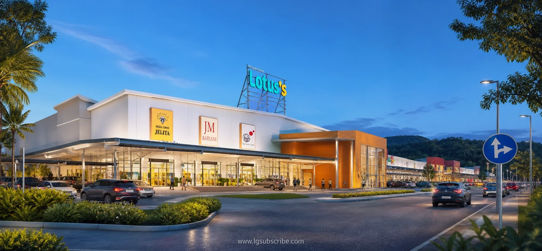 LG Subscribe Lotus's Puncak Alam cover