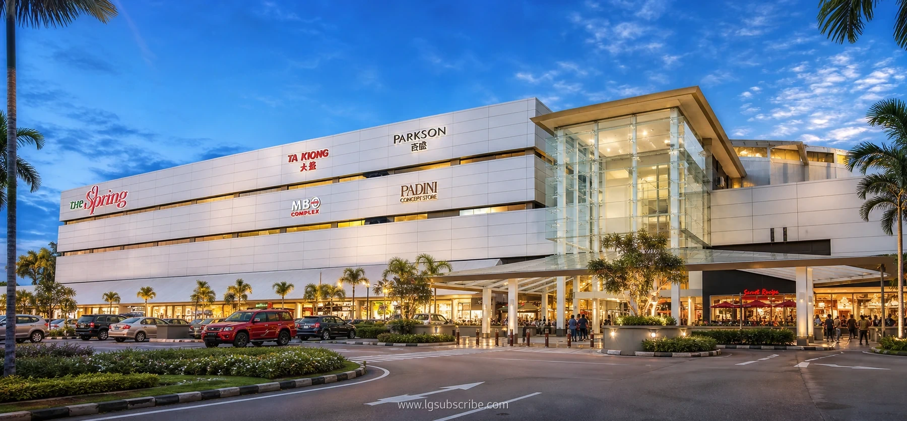 LG Subscribe The Spring Shopping Mall cover