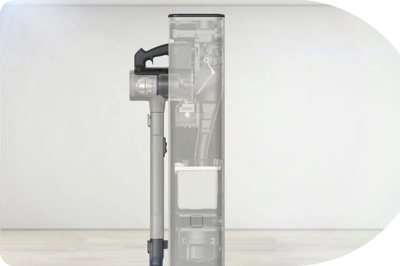LG CordZero A9X-RSTEAM automatic dust-bin emptying tower