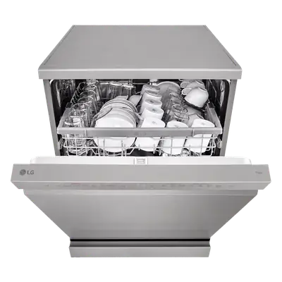 LG QuadWash Dishwasher XD5 Steam DFC533FV Prime Silver