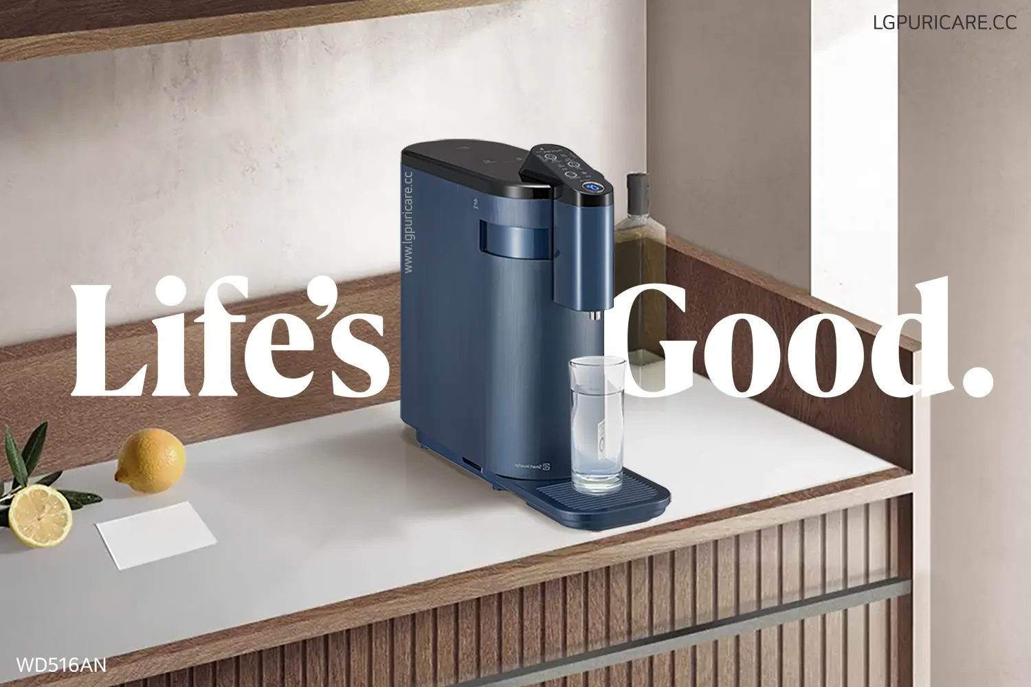 LG PuriCare Water Purifier 4-WARD+ WD516AN.ACNRLML Navy Blue