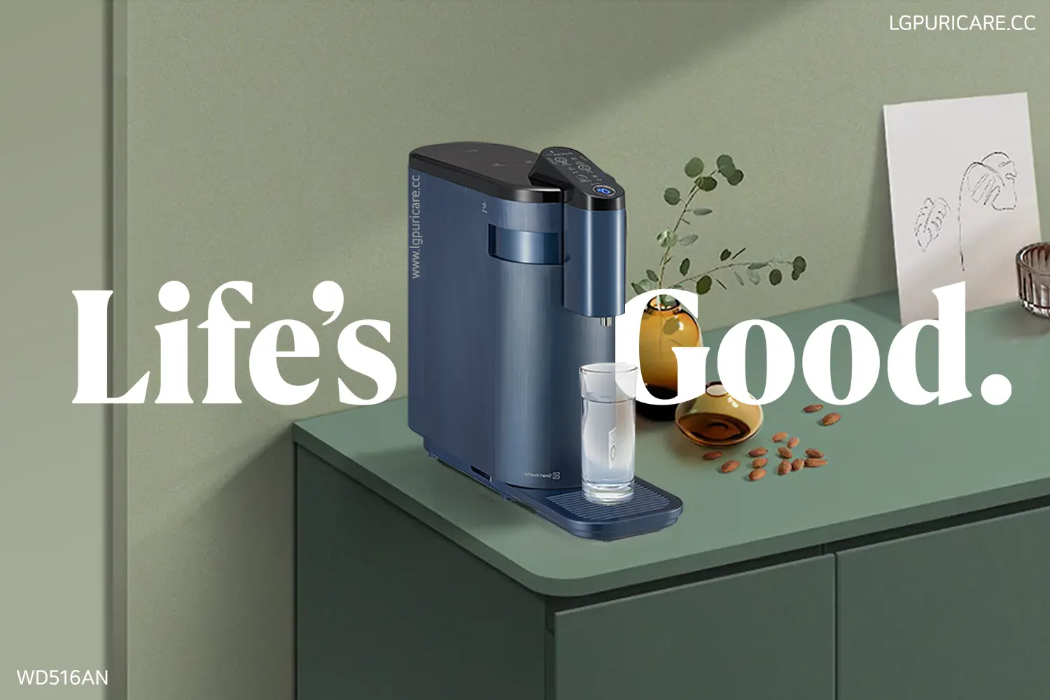 LG PuriCare Water Purifier 4-WARD+ WD516AN.ACNRLML Navy Blue