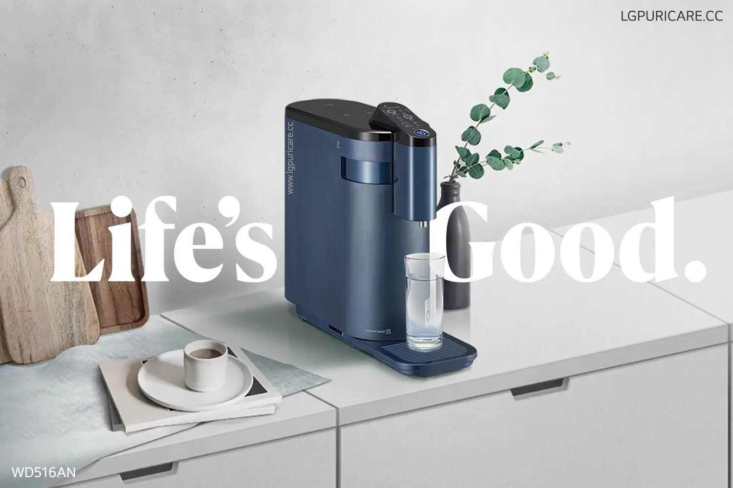 LG PuriCare Water Purifier 4-WARD+ WD516AN.ACNRLML Navy Blue