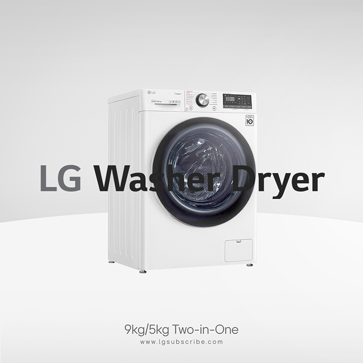 LG Washer Dryer Two-in-One Laundry Machine